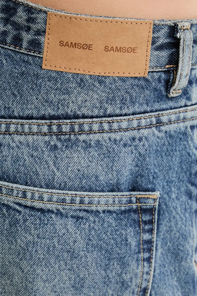 Samsoe Samsoe Jeans Donna Blu 3132637 miniatura 4