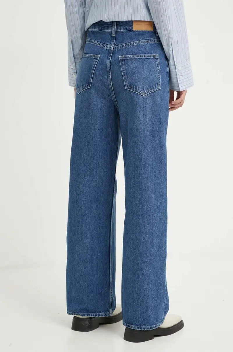 Samsoe Samsoe Jeans Donna Blu 3132130 miniatura 3