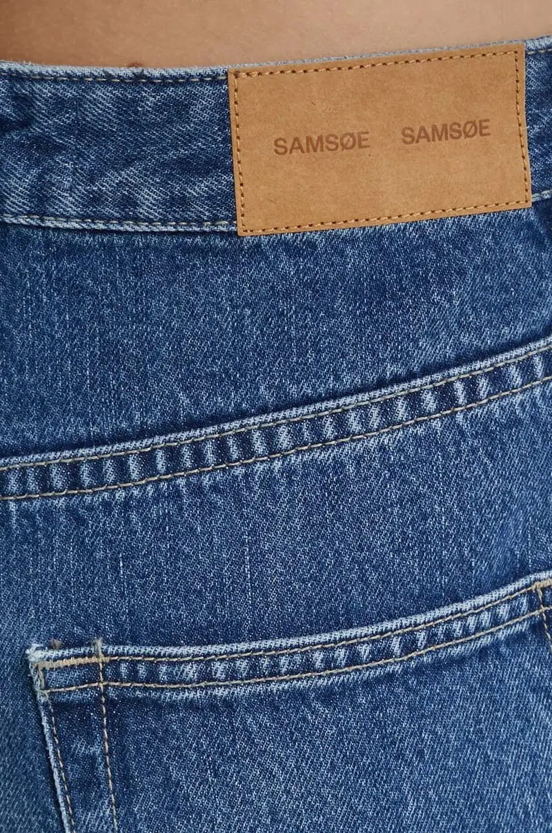 Samsoe Samsoe Jeans Donna Blu 3132130 miniatura 4