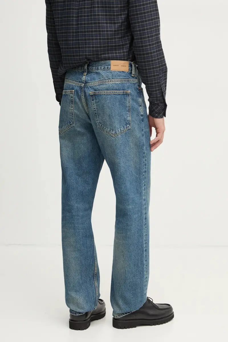Samsoe Samsoe Jeans Uomo Blu 3312124 miniatura 3