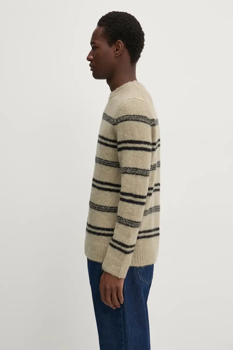 maglione in lana SAARIN Beige miniatura 2