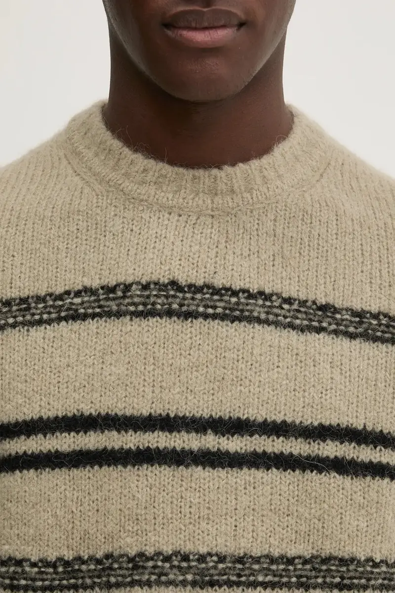 maglione in lana SAARIN Beige miniatura 4