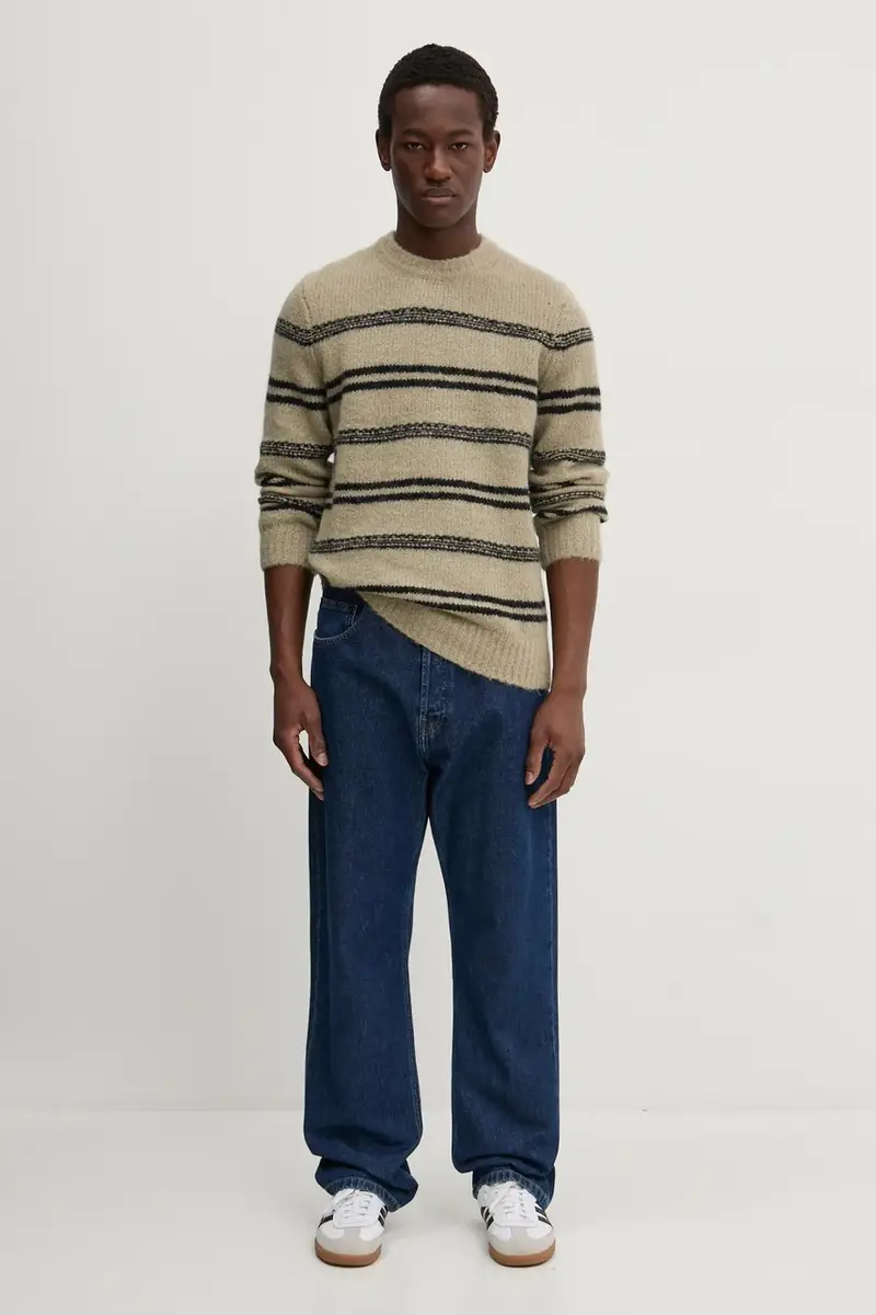 maglione in lana SAARIN Beige miniatura 5