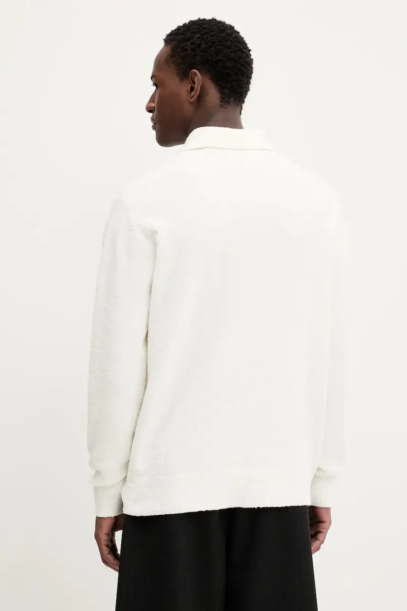 maglione in misto lana uomo colore beige miniatura 3