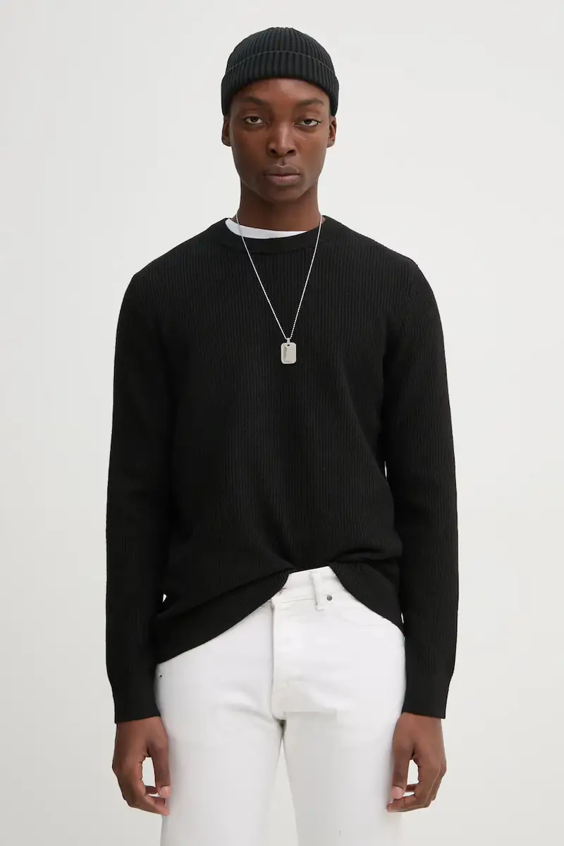 maglione uomo colore nero M24400021