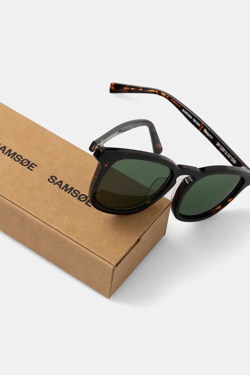 occhiali da sole SAQUINN colore verde U25100012 miniatura 3