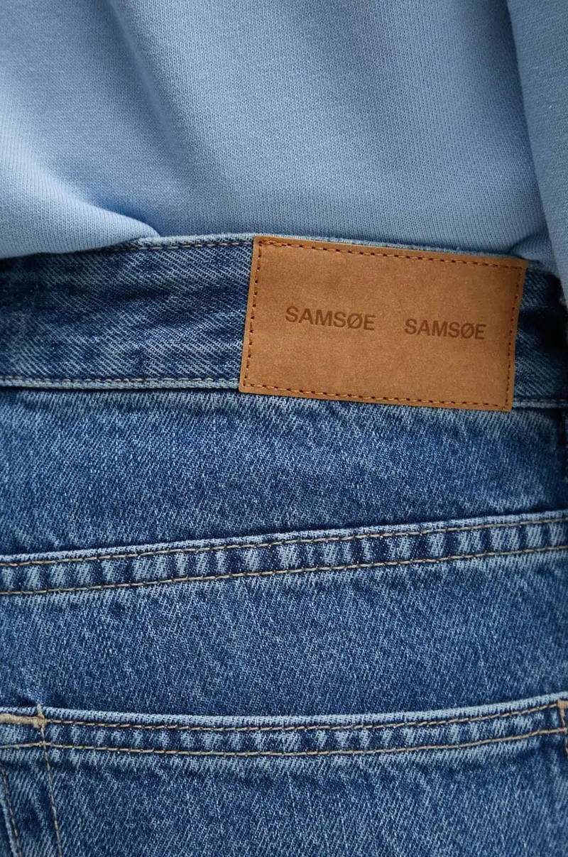 Samsoe Samsoe Jeans Uomo Blu 3484208 miniatura 4