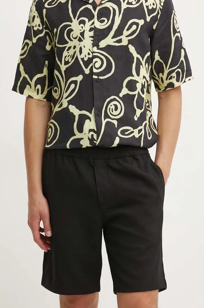 pantaloncini uomo colore beige Nero