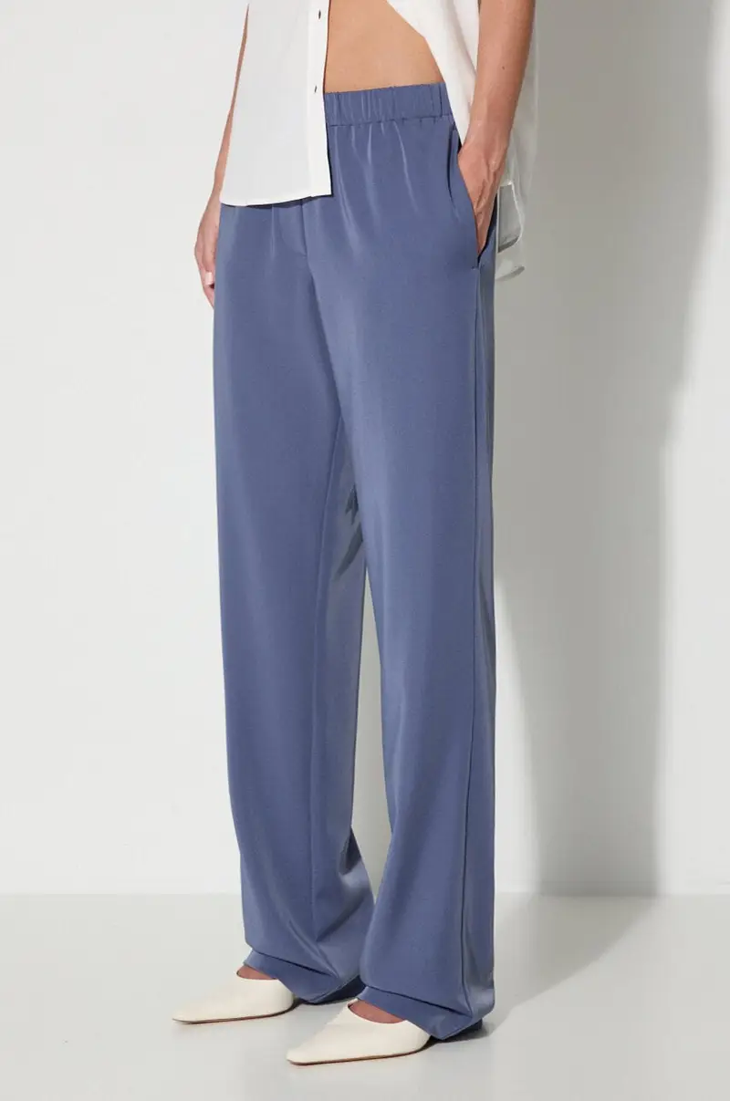 pantaloni donna Blu navy