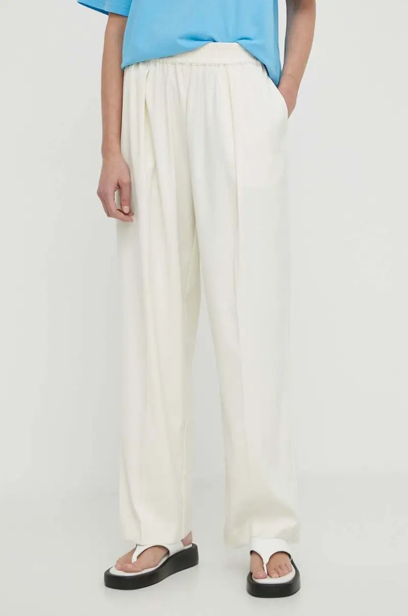 pantaloni donna colore nero Beige