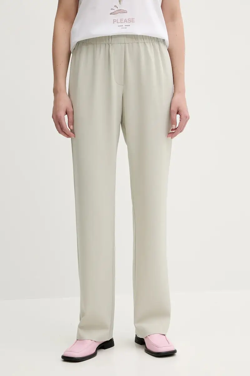 pantaloni Hoys donna colore verde F16304674 Grigio