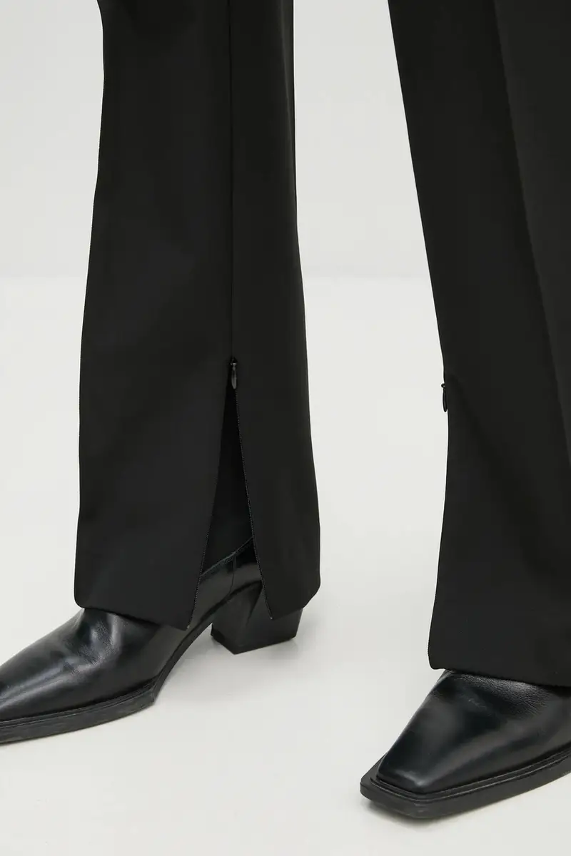 pantaloni SALOTI donna colore nero F24400193 miniatura 5