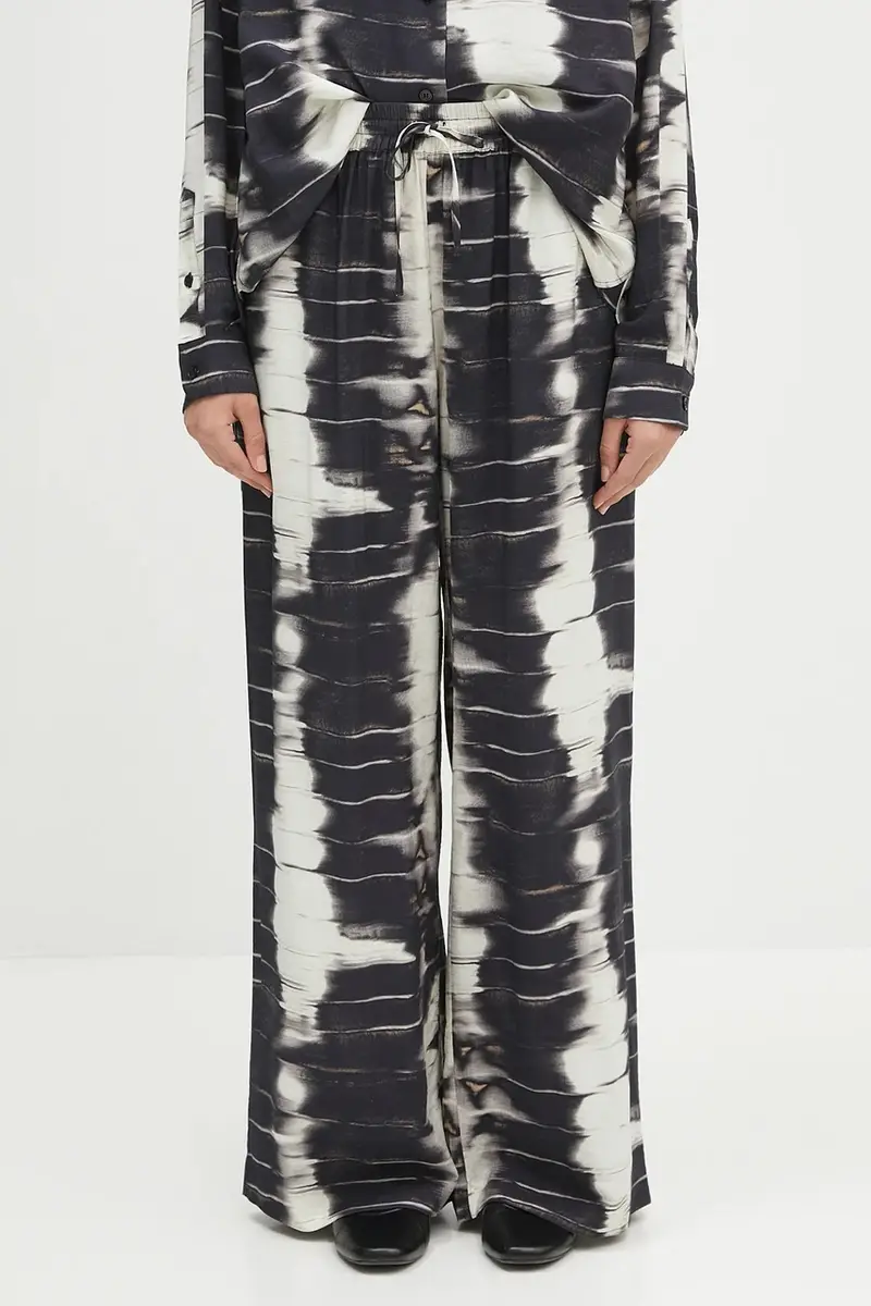 pantaloni Saneem donna colore nero F24100163