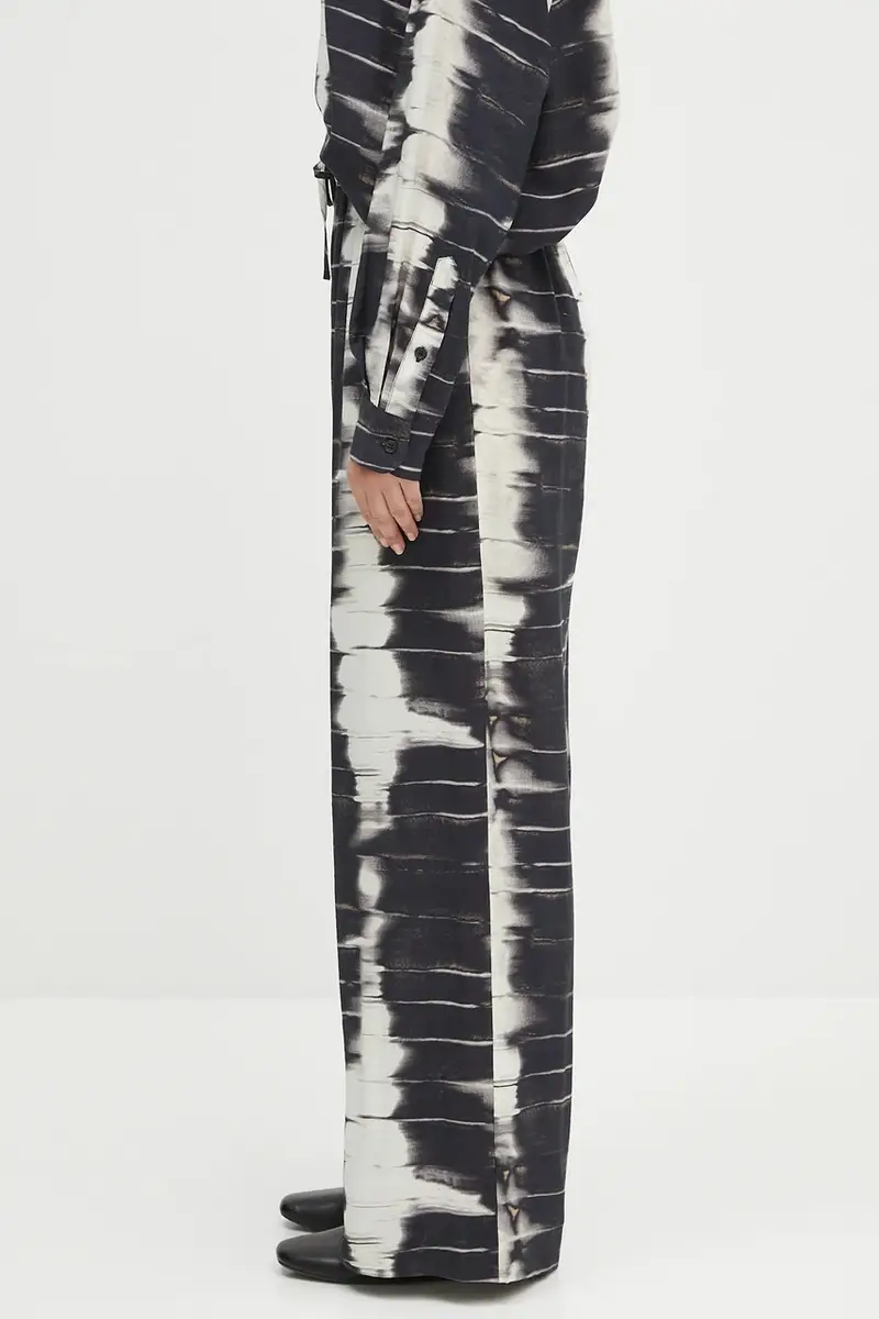 pantaloni Saneem Nero miniatura 2