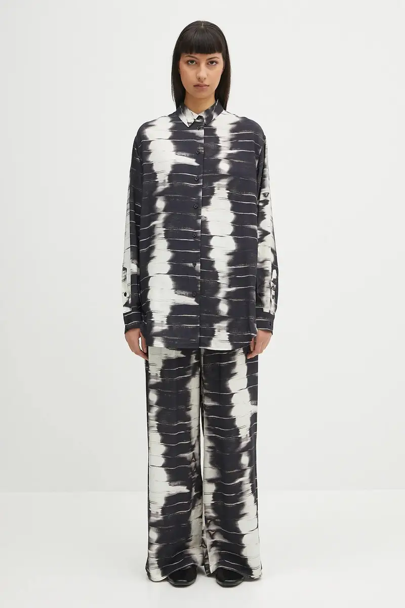 pantaloni Saneem Nero miniatura 5