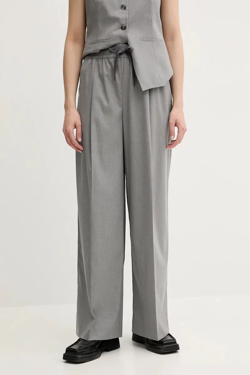 pantaloni SARILA donna colore grigio F25200049