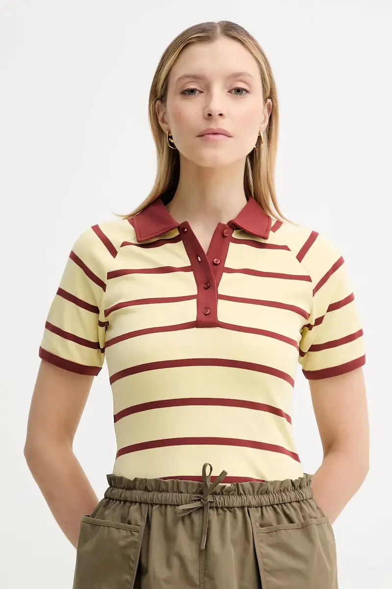 Samsoe Samsoe Polo Donna Giallo 3324478