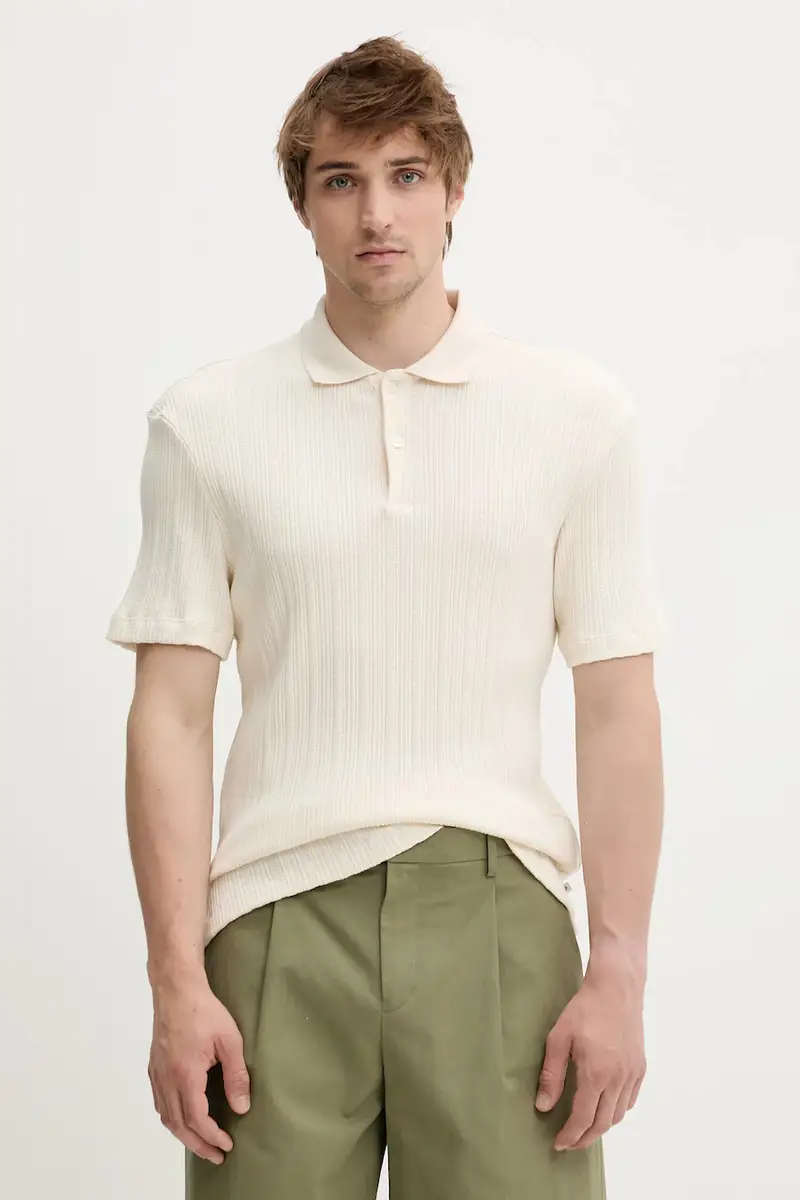 Samsoe Samsoe Polo Uomo Beige 3570185