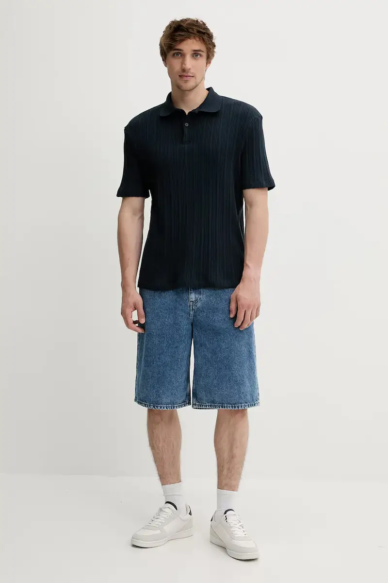 Samsoe Samsoe Polo Uomo Blu 3591874 miniatura 2