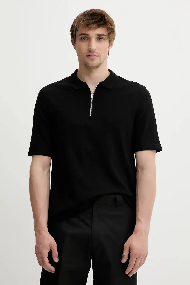 Samsoe Samsoe Polo Uomo Nero 3636440