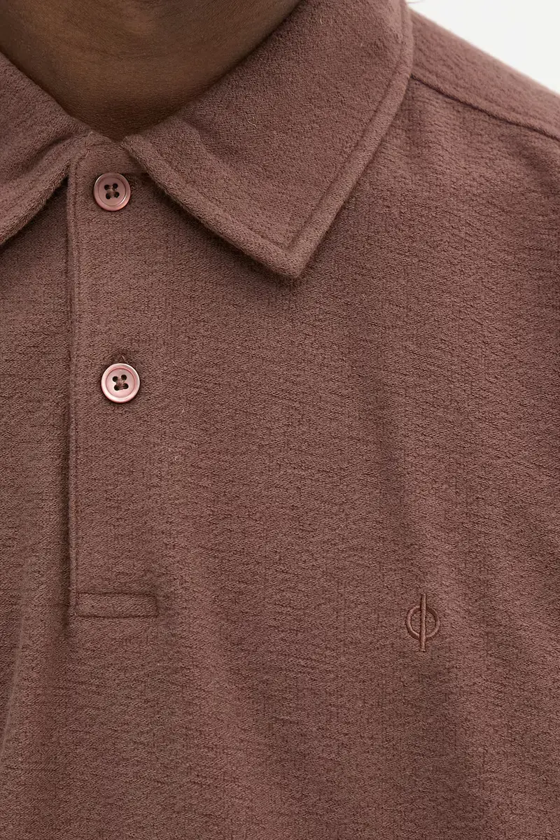 Samsoe Samsoe Polo Uomo Marrone 3618462 miniatura 4