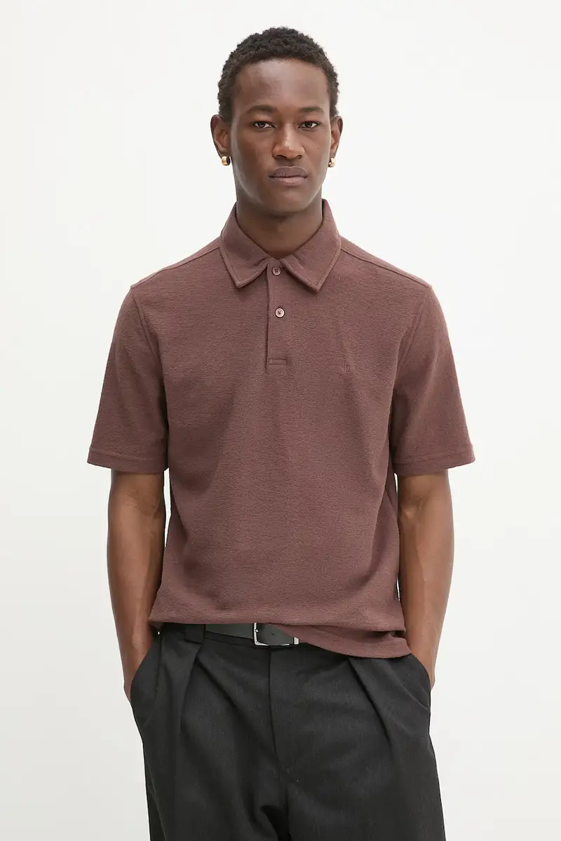 Samsoe Samsoe Polo Uomo Marrone 3618462