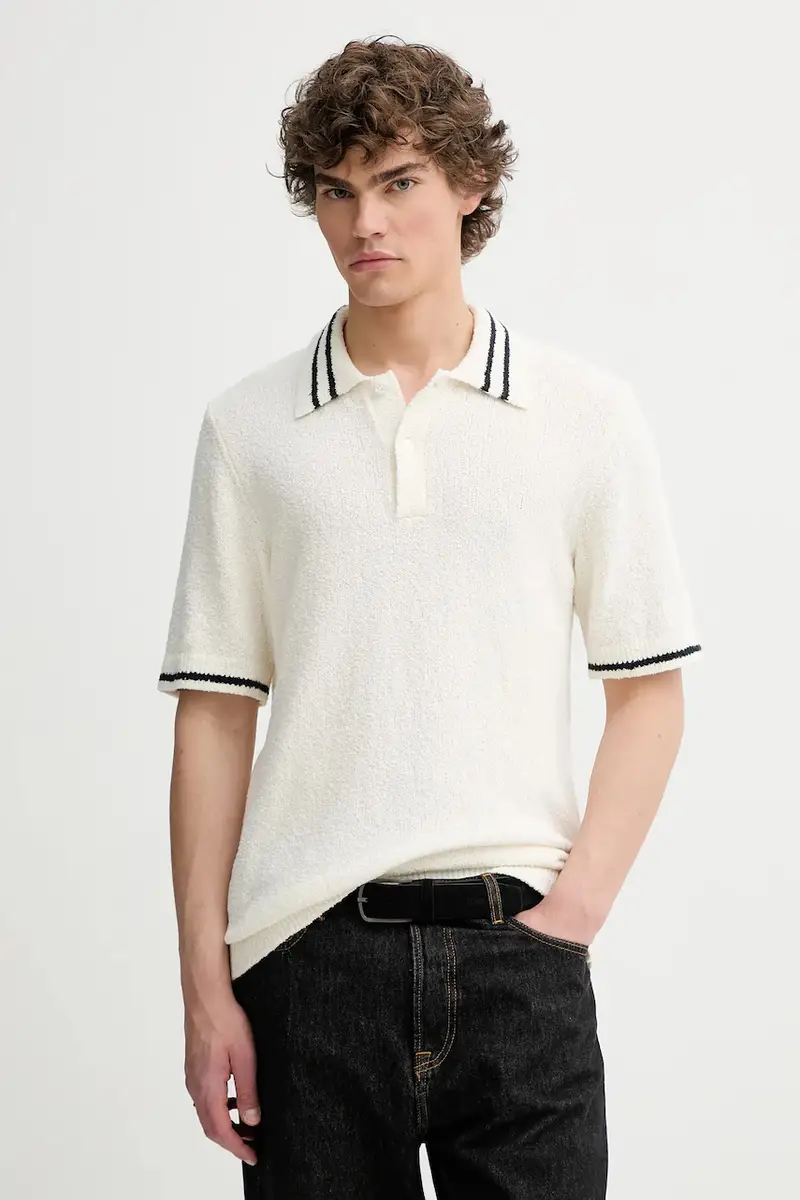 Samsoe Samsoe Polo Uomo Beige 3121563