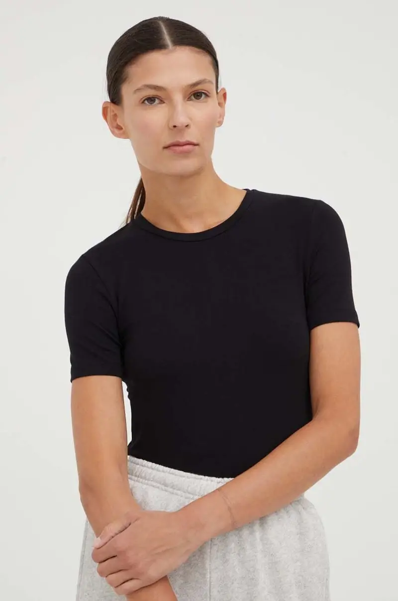 Samsoe Samsoe T-shirt Donna Nero 2253031