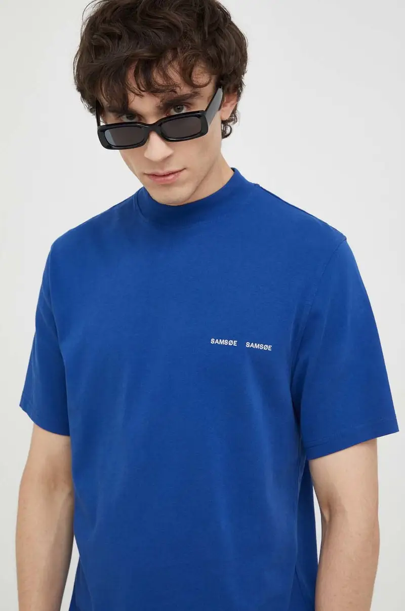 Samsoe Samsoe T-shirt Blu 2219079