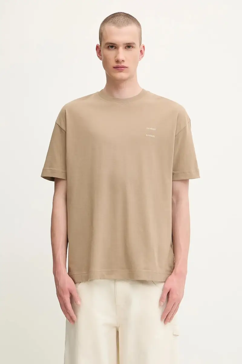 Samsoe Samsoe T-shirt Uomo Beige 2242665