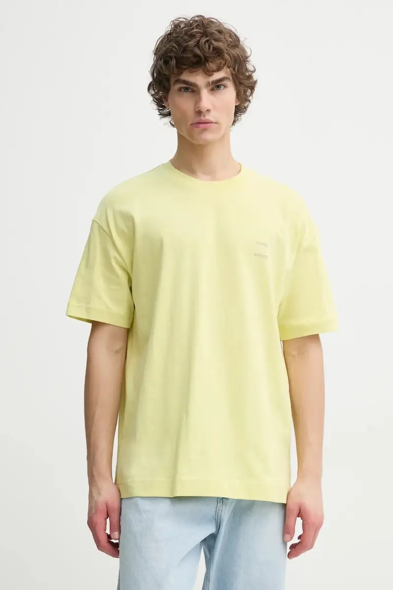 Samsoe Samsoe T-shirt Uomo Giallo 2248307