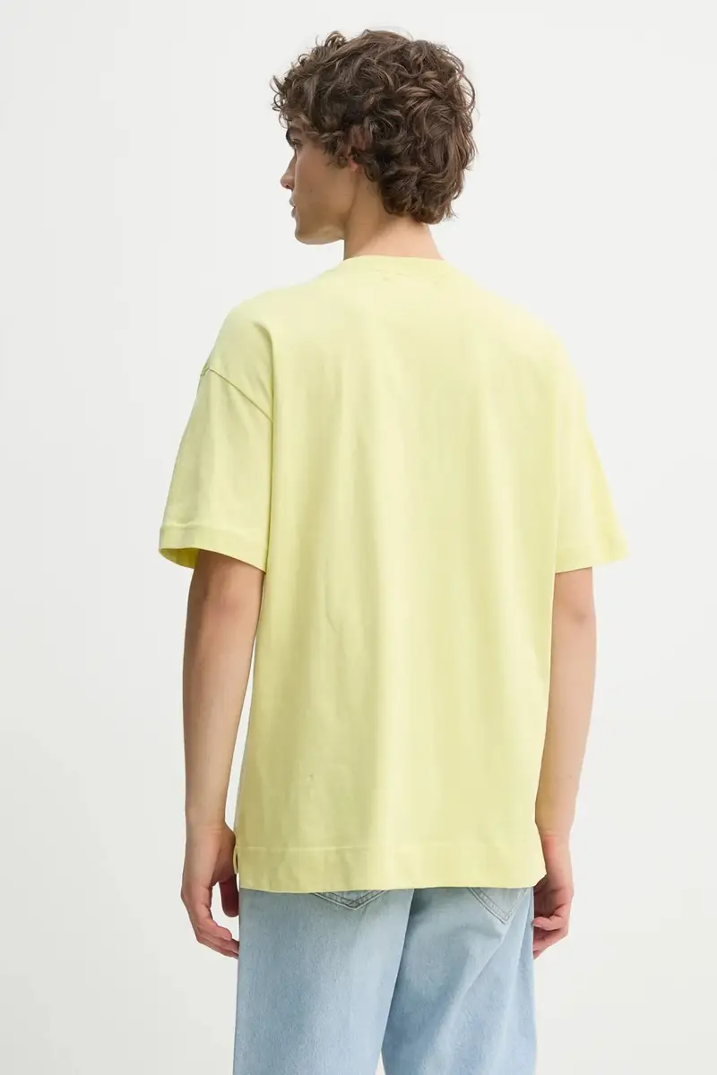 Samsoe Samsoe T-shirt Uomo Giallo 3596555 miniatura 3