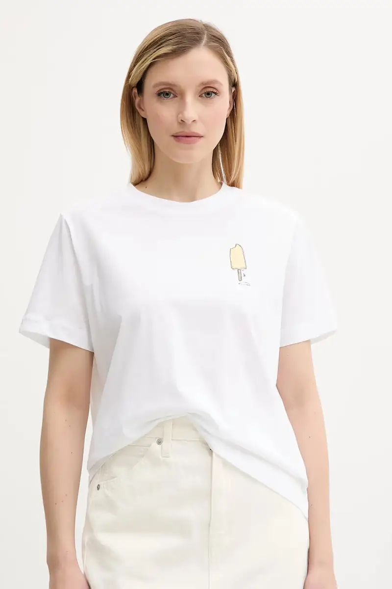 Samsoe Samsoe T-shirt Donna Bianco 3577251