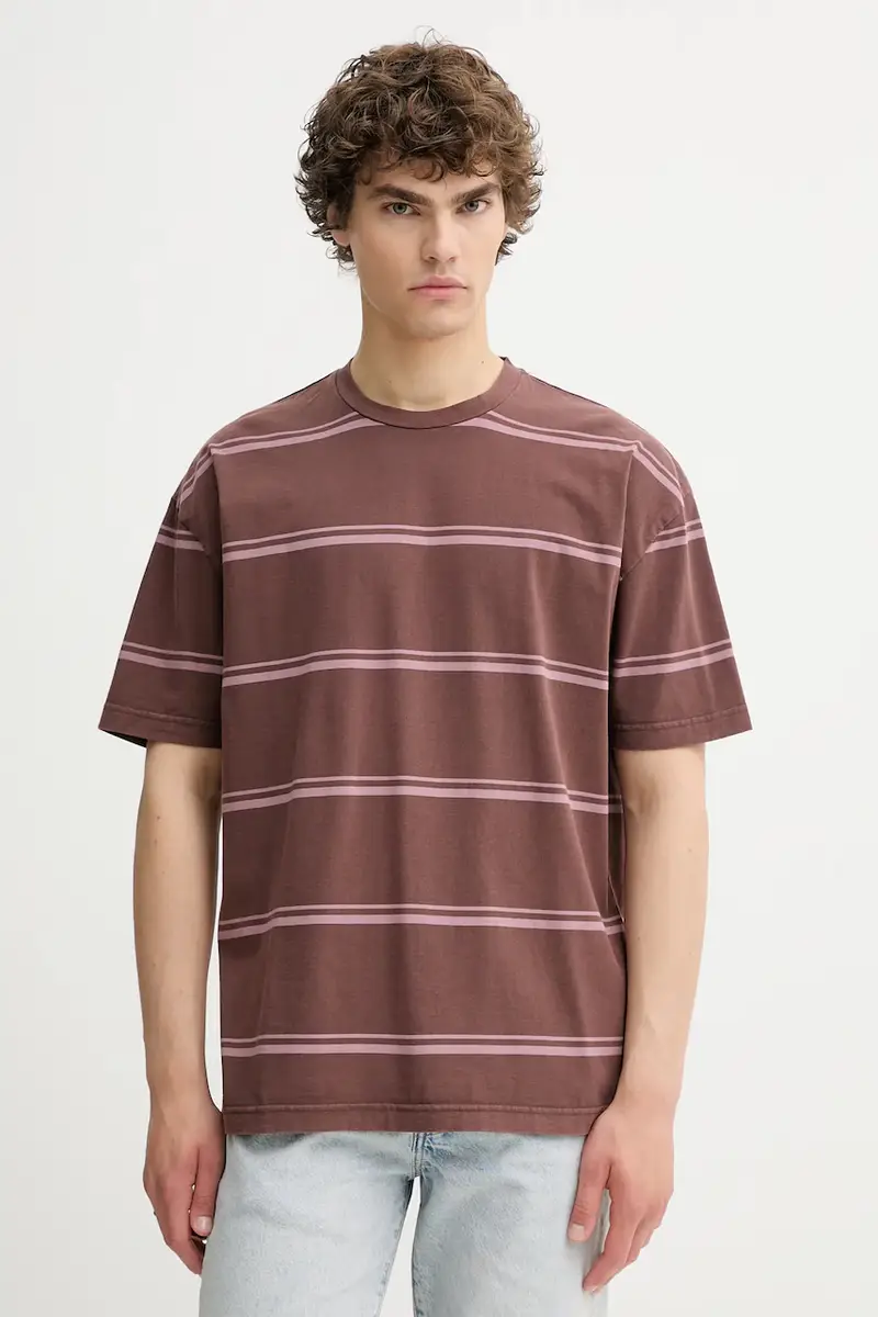 Samsoe Samsoe T-shirt Uomo Marrone 3121701