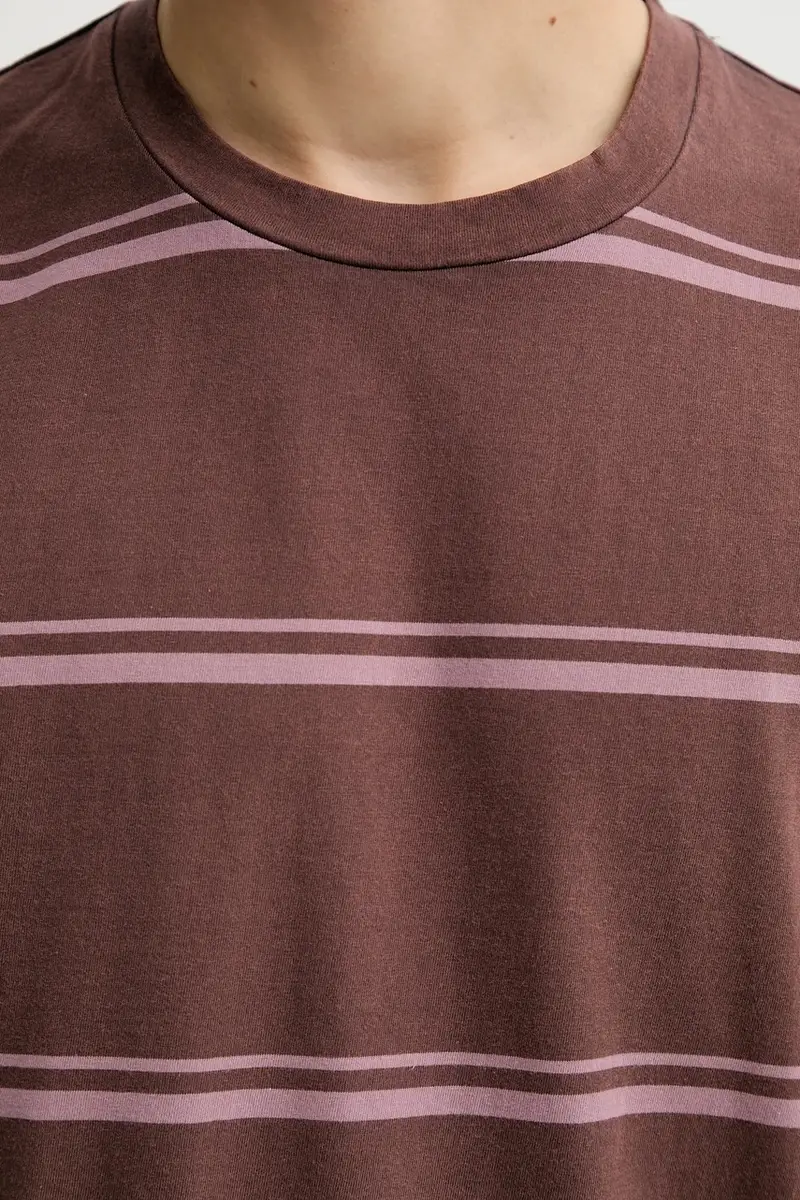 Samsoe Samsoe T-shirt Uomo Marrone 3618395 miniatura 5