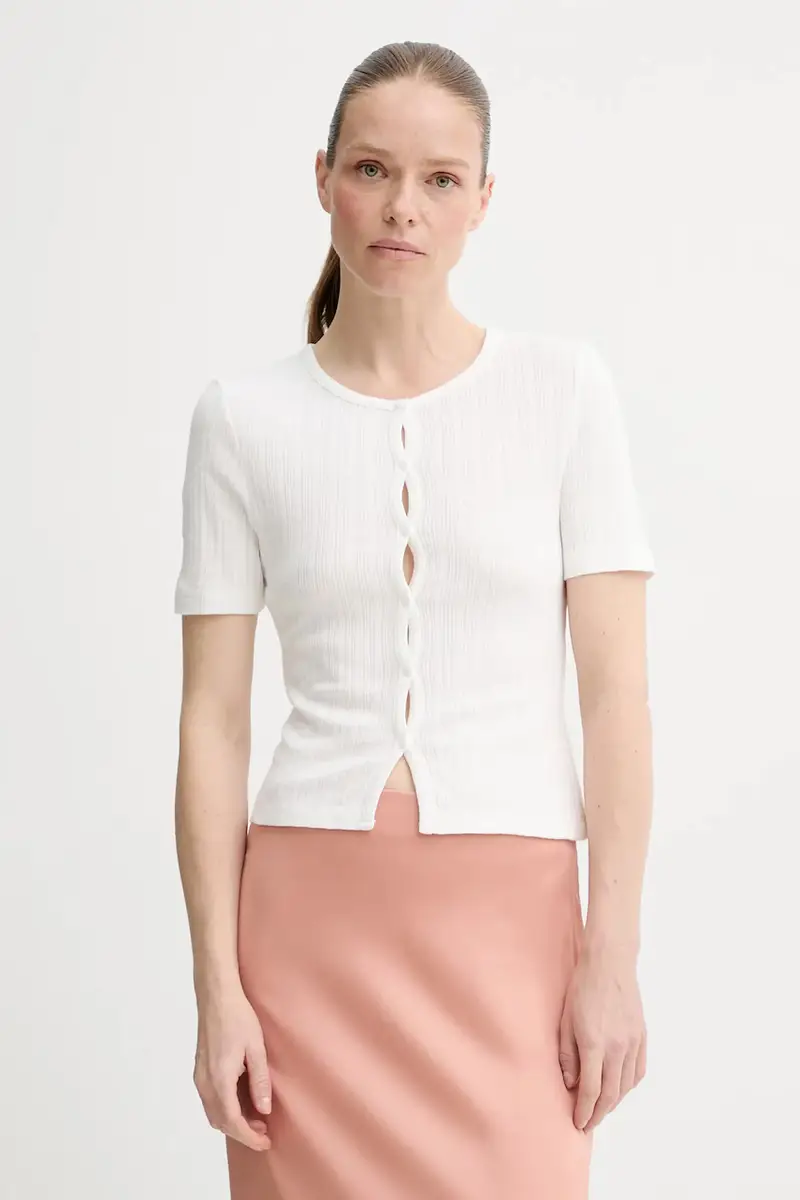 Samsoe Samsoe T-shirt Donna Bianco 3121589