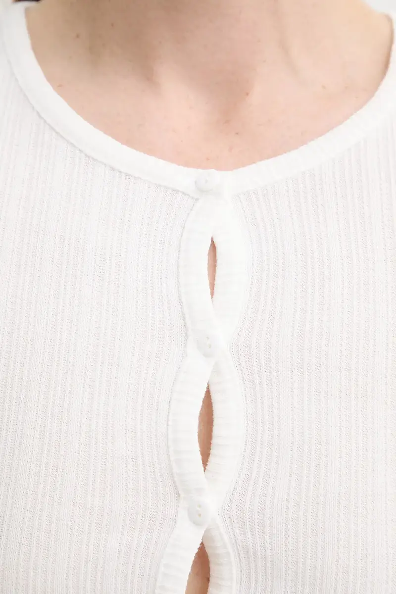 Samsoe Samsoe T-shirt Donna Bianco 3577209 miniatura 5