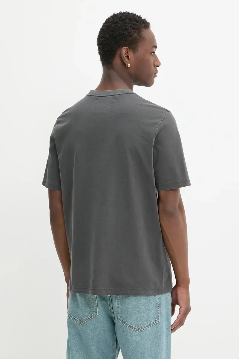 Samsoe Samsoe T-shirt Uomo Grigio 3609926 miniatura 3