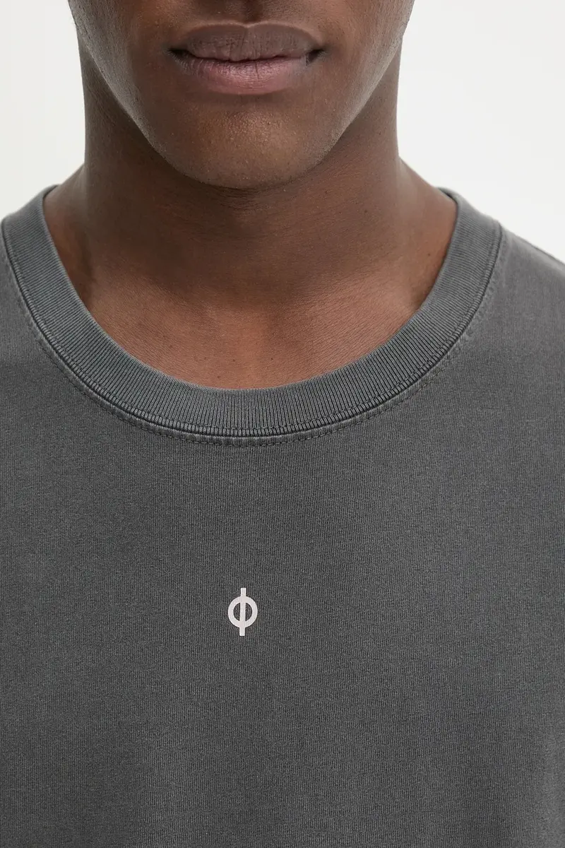 Samsoe Samsoe T-shirt Uomo Grigio 3609926 miniatura 5