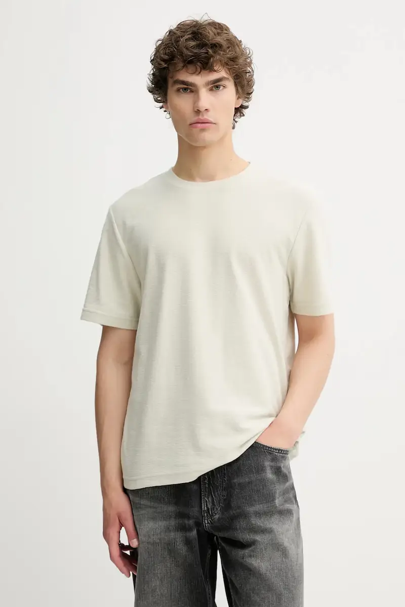 Samsoe Samsoe T-shirt Uomo Beige 3121562
