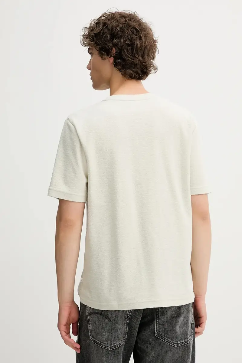 Samsoe Samsoe T-shirt Uomo Beige 3570215 miniatura 3