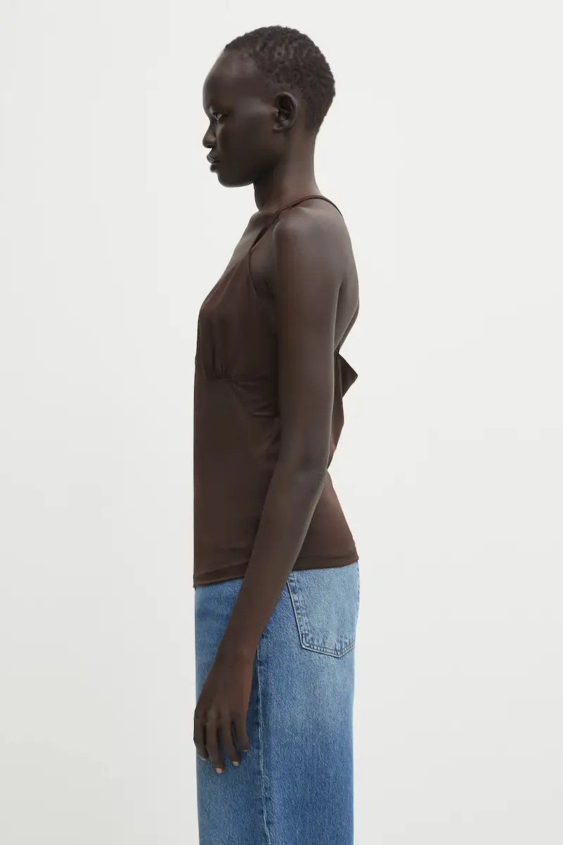 Samsoe Samsoe Top Donna Marrone 3528014 miniatura 2