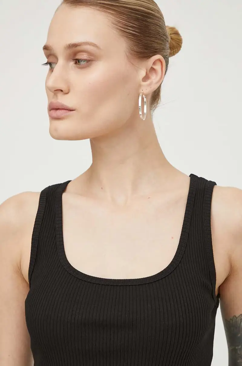 Samsoe Samsoe Top Donna Nero 3121769 miniatura 4