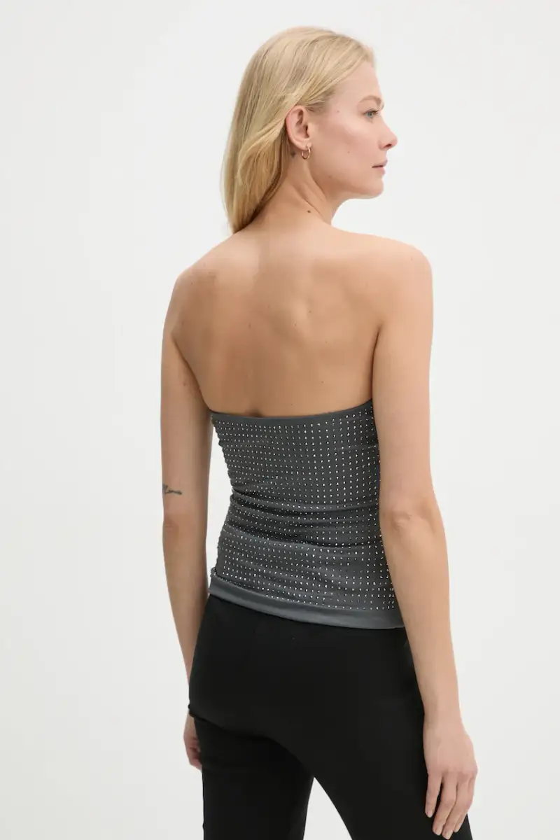 Samsoe Samsoe Top Donna Grigio 3324667 miniatura 3