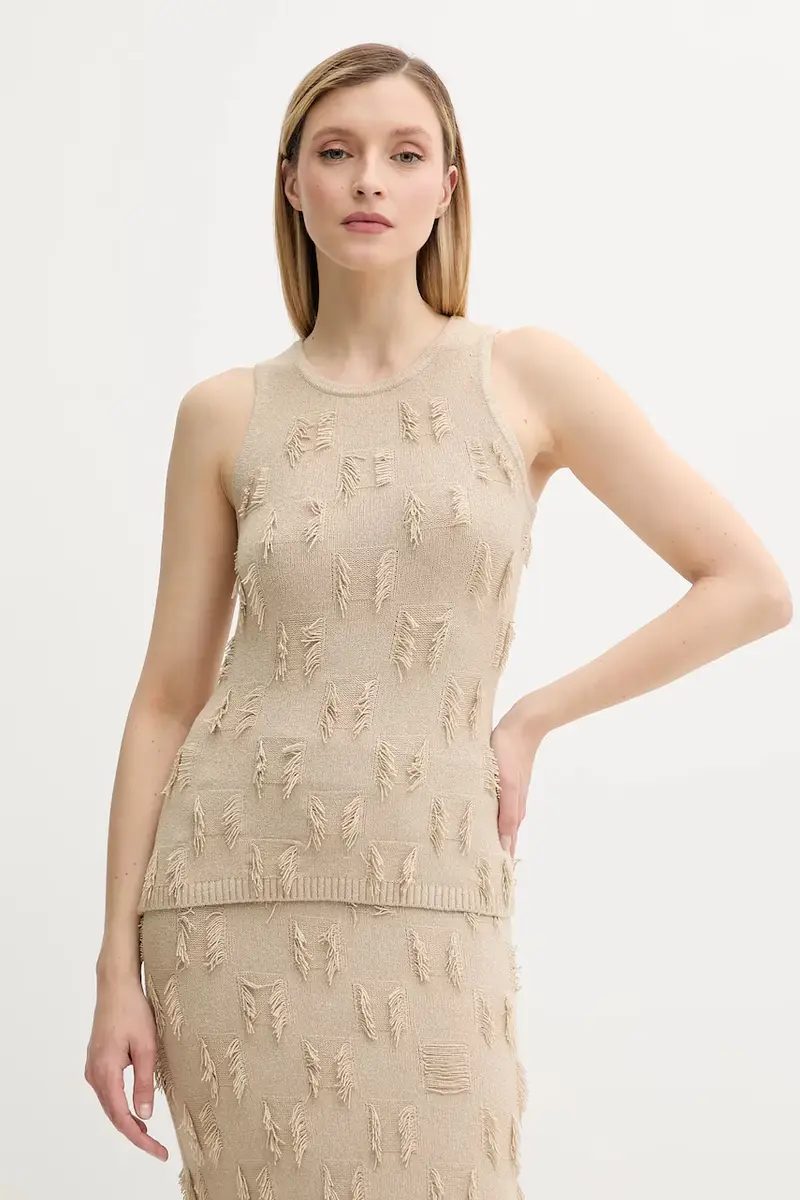 Samsoe Samsoe Top Donna Beige 3570229