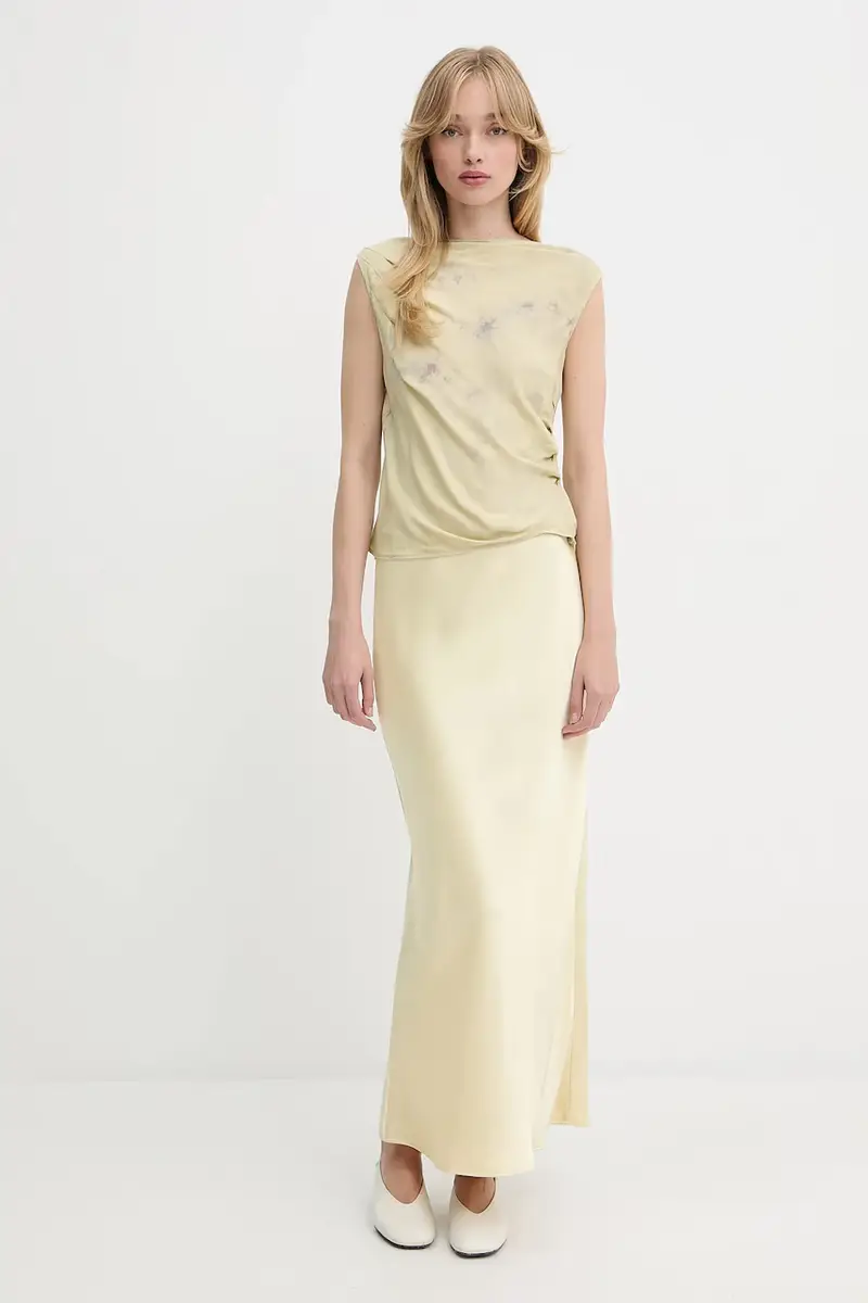 Samsoe Samsoe Top Donna Beige 3570393 miniatura 2