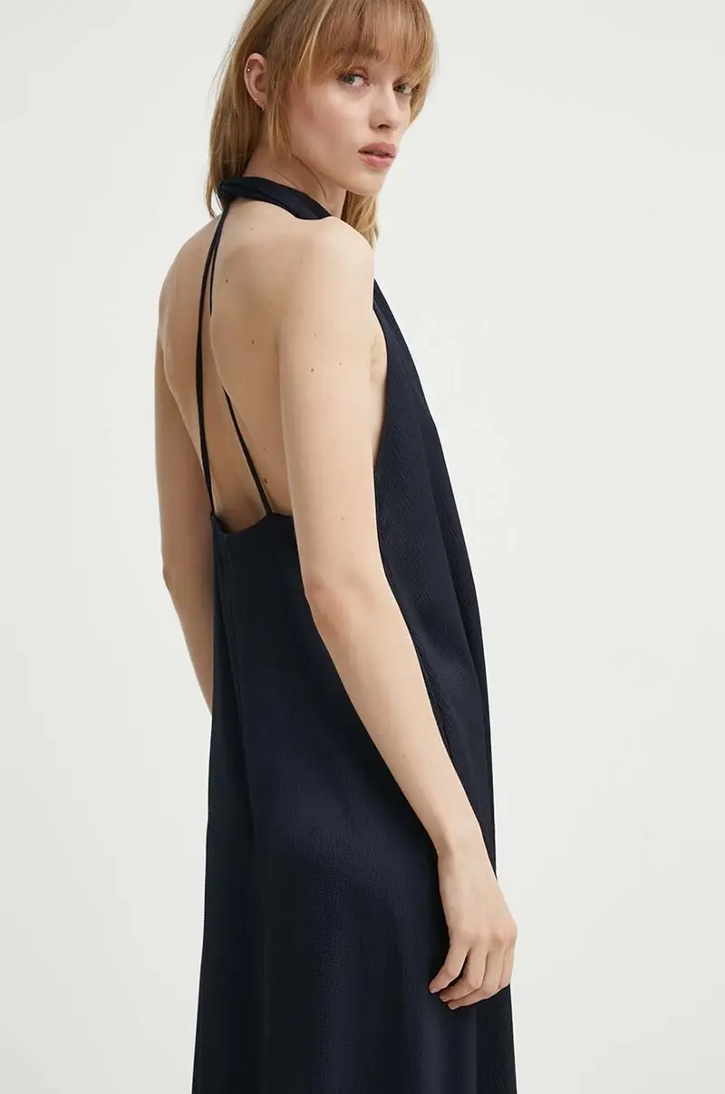 vestito colore blu navy miniatura 4