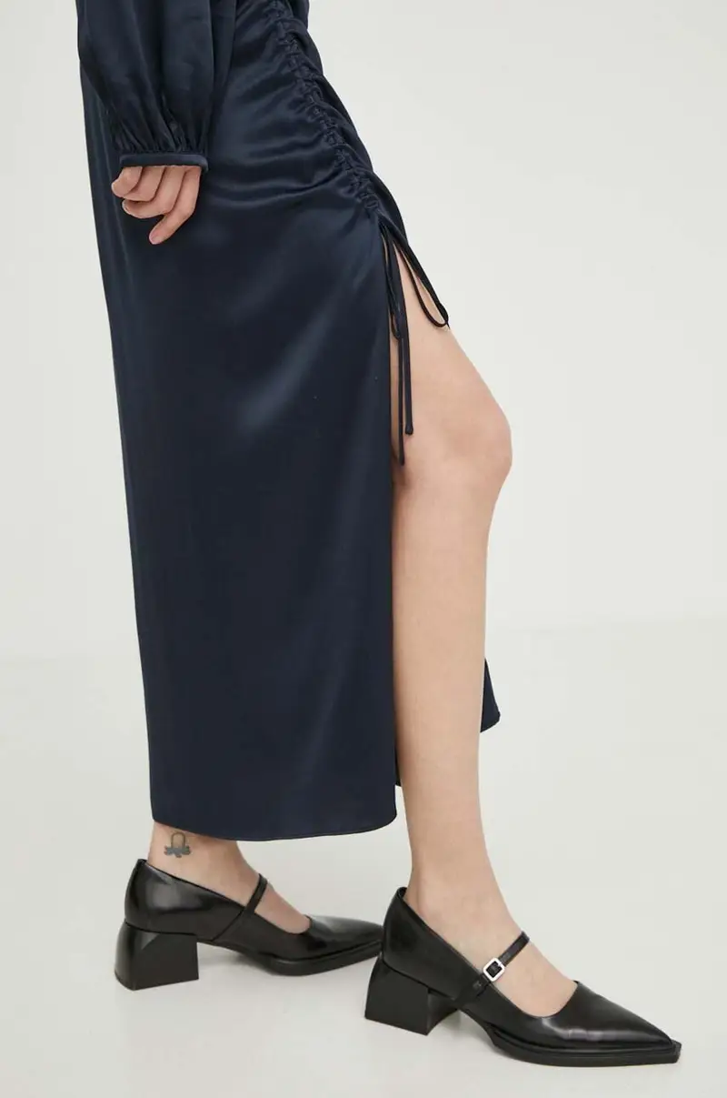 vestito colore blu navy miniatura 5