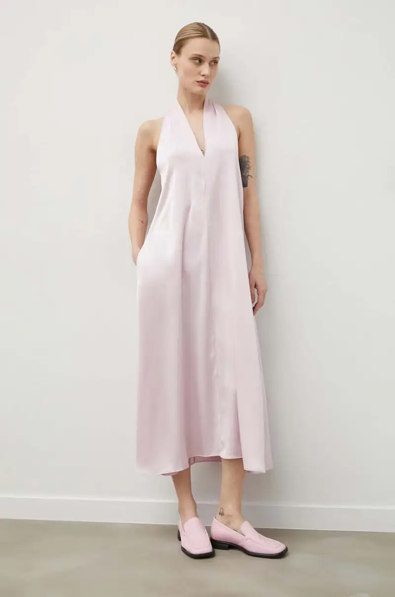 vestito colore rosa miniatura 3