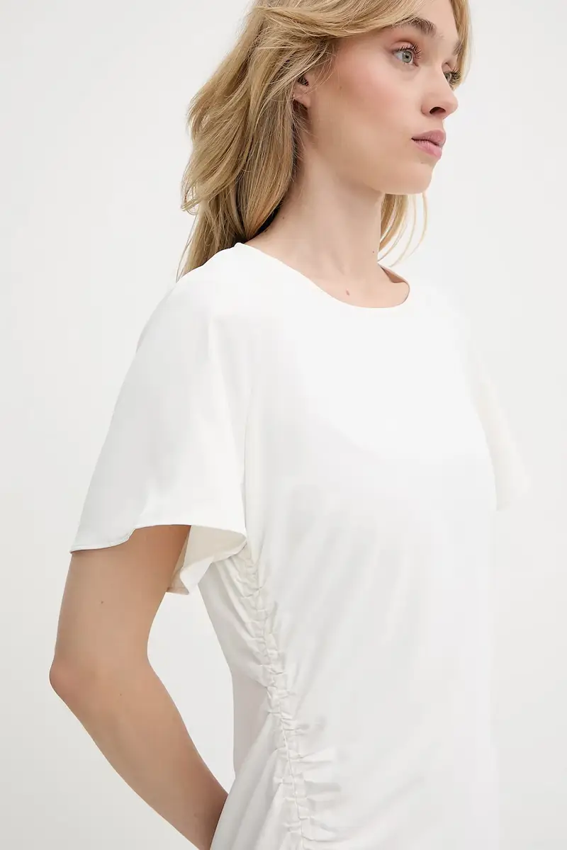 vestito SAALBERO colore beige F25200100 miniatura 4